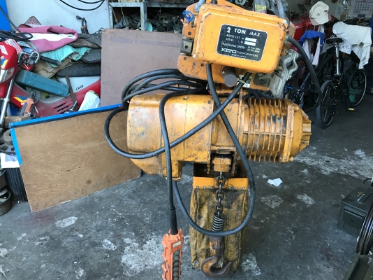 ขายรอกไฟฟ้า Kito 2ton. 4ทิศทาง 380V made in Japan สภาพสวยมาก เดิมๆวิ่งนิ่ม พร้อมใช้งาน ขายรอกไฟฟ้า Kito 2ton. 4ทิศทาง 380V made in Japan สภาพสวยมาก เดิมๆวิ่งนิ่ม พร้อมใช้งาน