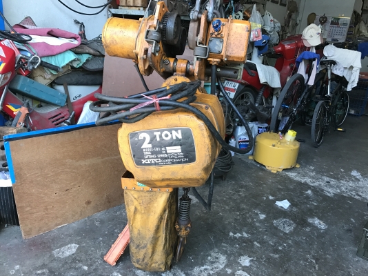 ขายรอกไฟฟ้า Kito 2ton. 4ทิศทาง 380V made in Japan สภาพสวยมาก เดิมๆวิ่งนิ่ม พร้อมใช้งาน