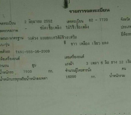 12ล้อ.พ่วง อีซูชุ 360ปี52 แม่-ลูก 2คาน ดั้มสามมิต รถห้าง สภาพดีสวยพร้อมใช้ ทะเบียนพร้อมโอน ขายถูกๆ 1,980,000บ ราคาเบาๆ