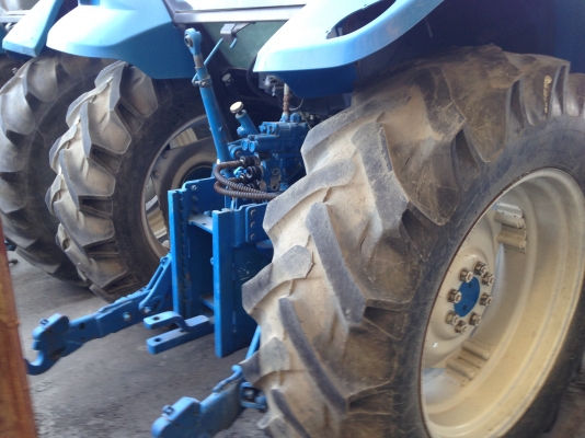 ขายรถไถล้อยางนำเข้า Ford New Holland 6640 - dimensions ตู้แอร์ 2 เพลา คานหน้าใหญ่ ปี 96-98 PowerStar 40 Series