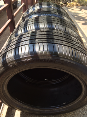 ยาง Michelin 225 50 17 ปลายปี13 ดอกเต็ม เนื้อนิ่ม ราคาไม่แพง