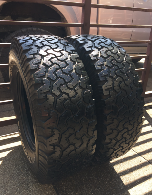 ยางคู่ All BF Goodrich 31 10.5 R15 ดอกเต็ม ใช้ยาว ราคาไม่แพง ยางคู่ All BF Goodrich 31 10.5 R15 ดอกเต็ม ใช้ยาว ราคาไม่แพง