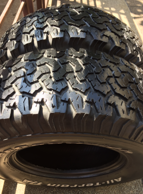 ยางคู่ All BF Goodrich 31 10.5 R15 ดอกเต็ม ใช้ยาว ราคาไม่แพง ยางคู่ All BF Goodrich 31 10.5 R15 ดอกเต็ม ใช้ยาว ราคาไม่แพง