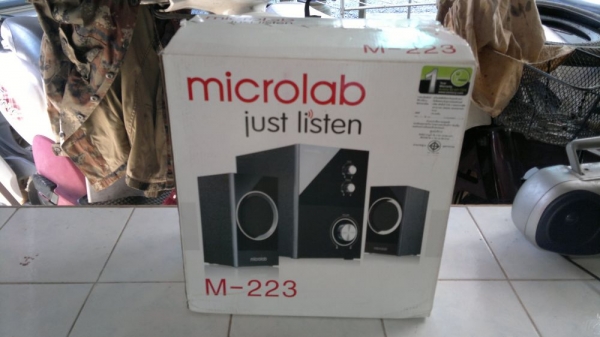 ขายถูก ลำโพงคอมฯ Microlab M-223 ของใหม่