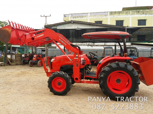 ปัญญาแทรคเตอร์..จัดมาให้ครับ ด่วน!!!คูโบต้า L4708 พร้อม บุ้งกี๋LA588 สภาพพร้อมใช้ เล่มทะเบียนพร้อม จัดส่ง จ.หนองคาย