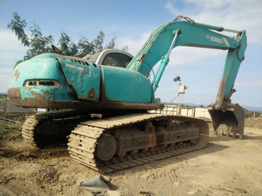 ขายด่วน แม็คโคร KOBELCO SK220MART-5 สภาพพร้อมใช้งาน เครื่องปั้มดี โซ่ช่วงล่างสวย เอวแน่น ตัวเดินดี เอกสารเล่มทะเบียน