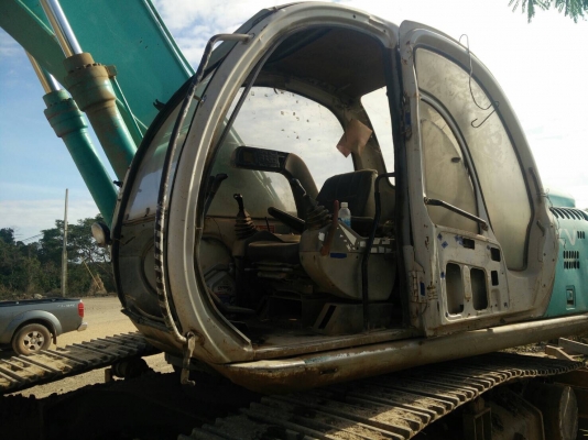 ขายด่วน แม็คโคร KOBELCO SK220MART-5 สภาพพร้อมใช้งาน เครื่องปั้มดี โซ่ช่วงล่างสวย เอวแน่น ตัวเดินดี เอกสารเล่มทะเบียน