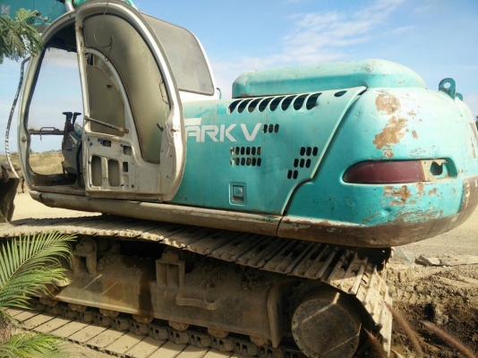 ขายด่วน แม็คโคร KOBELCO SK220MART-5 สภาพพร้อมใช้งาน เครื่องปั้มดี โซ่ช่วงล่างสวย เอวแน่น ตัวเดินดี เอกสารเล่มทะเบียน