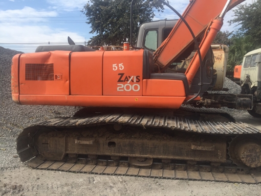 ขายรถแบคโฮ HITACHI ZX200-3 เอกสารเล่ม ไมล์ 11000 ราคา 1250000