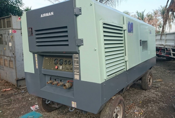 PDS655S-เครื่องปั๊มลม Airman มือสองญี่ปุ่น by OEK