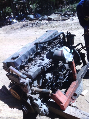 ขายเครื่อง isuzu 6 he1 195 แรงแน่นๆ มาลองติดดูเลยครับ