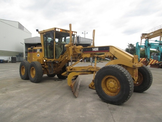 รถเกรดถนน Caterpillar 140H#2ZK03026 มือสองนำเข้า สภาพสวย ยังไม่เคยใช้งานในไทย