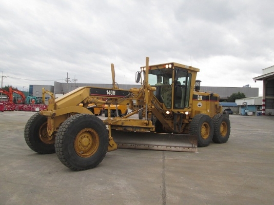 รถเกรดถนน Caterpillar 140H#2ZK03026 มือสองนำเข้า สภาพสวย ยังไม่เคยใช้งานในไทย