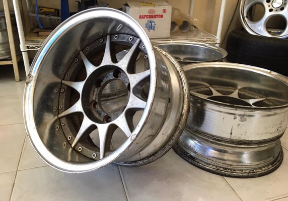 ขายล้อ ENKEI HR385 ขอบ 15x8.5 ลบ35 6รูกระบะ ลึกๆ ประมูลญี่ปุ่น