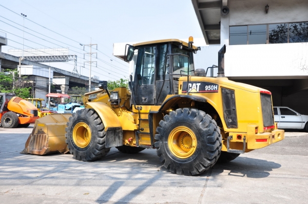 รถตักล้อยางWHEEL LOADER CAT 950H รถตักล้อยางWHEEL LOADER CAT 950H