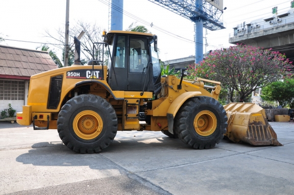 รถตักล้อยางWHEEL LOADER CAT 950H รถตักล้อยางWHEEL LOADER CAT 950H