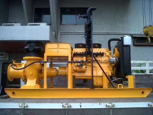 ขายเครื่องสูบน้ำแบบเครื่องยนต์ดีเซลและมอเตอร์ไฟฟ้า