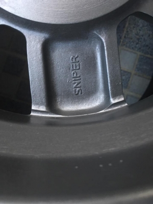 แมกซ์ sniper ขอบ15 กว้าง 7.5 นิ้ว 5รู 114 ET-15