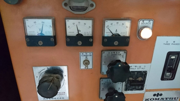 EG30S-3- เครื่องกำเนิดไฟฟ้า Komatsu 30kva. นำเข้าจากญี่ปุ่น by OEK