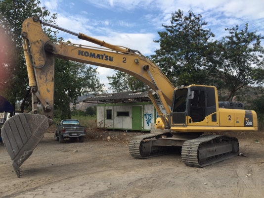 ขายถูกรถแบคโฮ Komatsu PC300 รุ่น 8 สภาพดี รถใช้งาน 12,920 ชม. สำหรับงานเหมือง หรือโครงการก่อสร้างขนาดใหญ่
