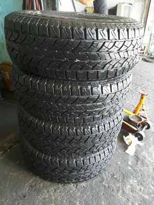 Yokohama AT-S ขนาด 265-75-16 ปี15 สวยๆ 1ชุด