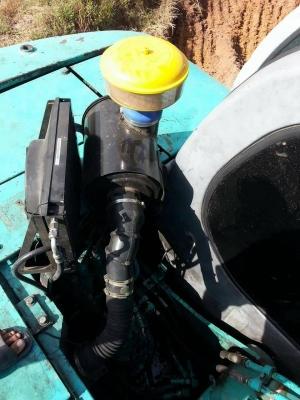 ขายถูกรถแบ็คโฮมือสองไทย Kobelco Sk120 Mark 5 Super ใช้งานอยู่ทางภาคอีสาน