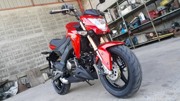 Z125 PRO 900 โล 2015 ใหม่กริ๊บจอดไม่ได้ใช้ ขายไม่แพงต่อรองได้