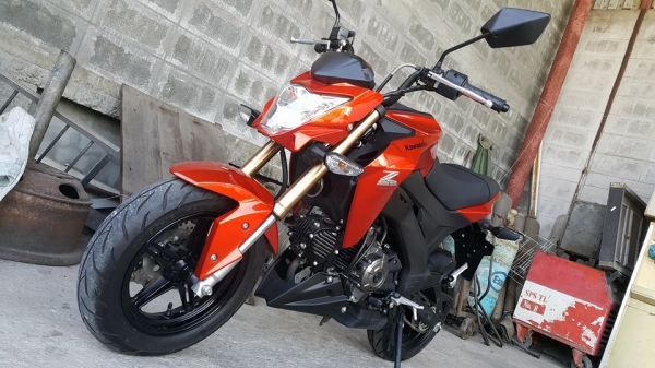 Z125 PRO 900 โล 2015 ใหม่กริ๊บจอดไม่ได้ใช้ ขายไม่แพงต่อรองได้