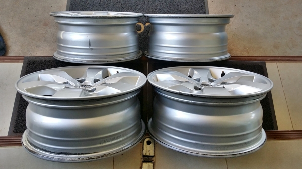 ล้อแม็กเดิมๆวีโก้ พรีรันเนอร์ ขอบ16 6รู139.7 พร้อมน็อตแท้ครบชุด