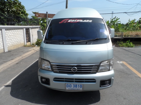NISSAN URVAN 3.0 MT 2J ติดตั้งแก๊ส NGV พร้อมใช้ ขายถูก T. 086-527-9533
