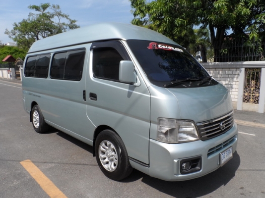NISSAN URVAN 3.0 MT 2J ติดตั้งแก๊ส NGV พร้อมใช้ ขายถูก T. 086-527-9533