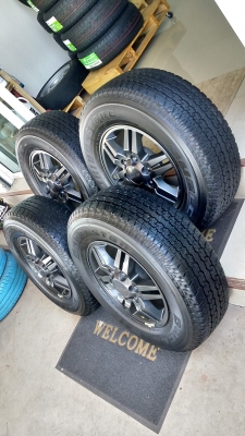 ล้อแม็กเดิมดีแม็ก เอ็กซีรี่ส์ ขอบ16 6รู139.7 พร้อมยางบริดสโตน ปี11