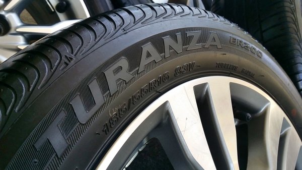 ล้อแม็กเดิมซิตี้ ขอบ16 4รู100 พร้อมยางบริดสโตน ทูรันซ่า ปี13 ล้อแม็กเดิมซิตี้ ขอบ16 4รู100 พร้อมยางบริดสโตน ทูรันซ่า ปี13