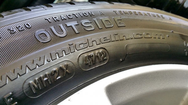 ล้อแม็กเดิมซิตี้ ขอบ15 4รู100 พร้อมยางมิชลิน เอ็นเนอร์จี้ ปี12,13