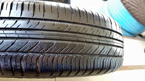 ล้อแม็กเดิมซิตี้ ขอบ15 4รู100 พร้อมยางมิชลิน เอ็นเนอร์จี้ ปี12,13