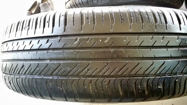 ล้อแม็กเดิมซิตี้ ขอบ15 4รู100 พร้อมยางมิชลิน เอ็นเนอร์จี้ ปี12,13