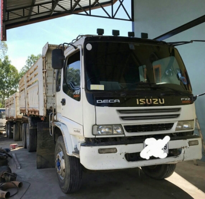 สิบล้อ อีซูชุ 320ปี50 เครืองดี เกียร์-อีตั้น แม่ลูก 3คาน ดั้มสามมิต สภาพดีสวยบางเดิมพร้อมใช้ ทะเบียน