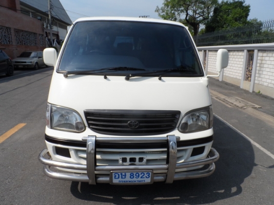 TOYOTA HIACE 3.0 MT ปี 2002 รถพร้อมใช้ จัดไฟแนนซ์ได้ T.086-527-9533 TOYOTA HIACE 3.0 MT ปี 2002 รถพร้อมใช้ จัดไฟแนนซ์ได้ T.086-527-9533