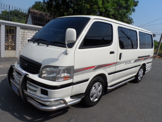 TOYOTA HIACE 3.0 MT ปี 2002 รถพร้อมใช้ จัดไฟแนนซ์ได้ T.086-527-9533