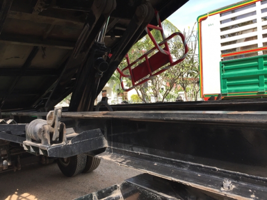 ขายรถพ่วง ISUZU DECA FXZ 360 ปี 56 ดั้มมิเนียม ส.สมบัติ ยางดี สภาพเดิม สด-ผ่อน