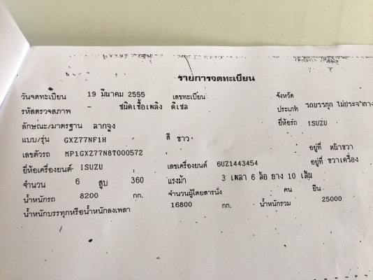 รถอีซูซุ 10 ล้อ ( หัวลาก ) GXZ 360 แรงม้า. ปี 55. , ( * ขาย เฉพาะหัว. ) / ( มีขาย 2 หัว. ) สนใจติดต่