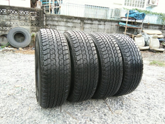 ขายยาง255/65R17 บริดสโตน ปี12 ดอกยางหนาเต็ม สวยๆ จำนวน 1 ชุด