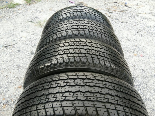 ขายยาง255/65R17 บริดสโตน ปี12 ดอกยางหนาเต็ม สวยๆ จำนวน 1 ชุด