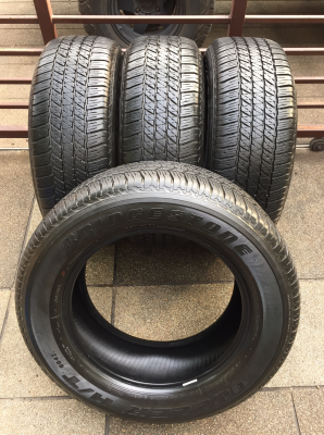 ยาง Bridgestone 265 60 18 ปลายปี15 ดอกเต็ม เนื้อนิ่ม ใช้ยาว ราคาไม่แพง