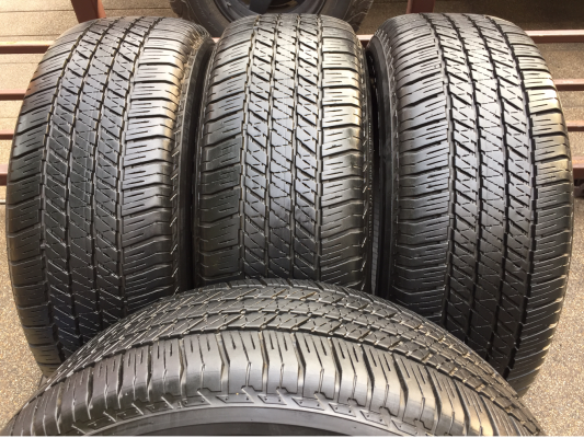 ยาง Bridgestone 265 60 18 ปลายปี15 ดอกเต็ม เนื้อนิ่ม ใช้ยาว ราคาไม่แพง