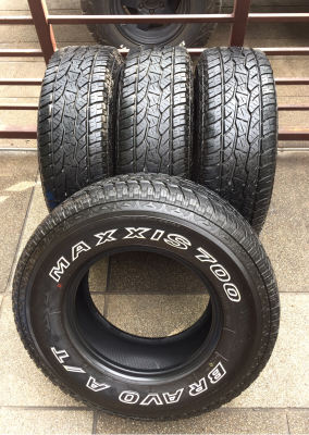 ยาง All Maxxis 235 75 15 ปลายปี15 ดอกเต็ม เนื้อนิ่มๆ ราคาไม่แพง