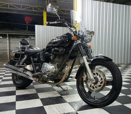 HONDA PHANTOM TA200 ลายไฟใหญ่ รุ่นสุดท้าย ฟรีค่าโอน