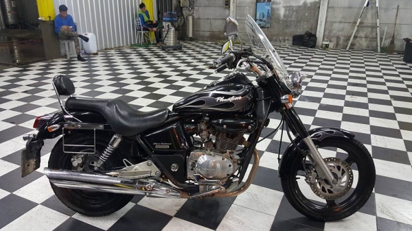HONDA PHANTOM TA200 ลายไฟใหญ่ รุ่นสุดท้าย ฟรีค่าโอน