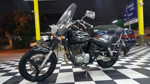 HONDA PHANTOM TA200 ลายไฟใหญ่ รุ่นสุดท้าย ฟรีค่าโอน