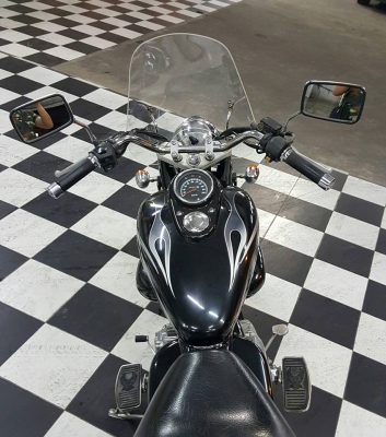 HONDA PHANTOM TA200 ลายไฟใหญ่ รุ่นสุดท้าย ฟรีค่าโอน